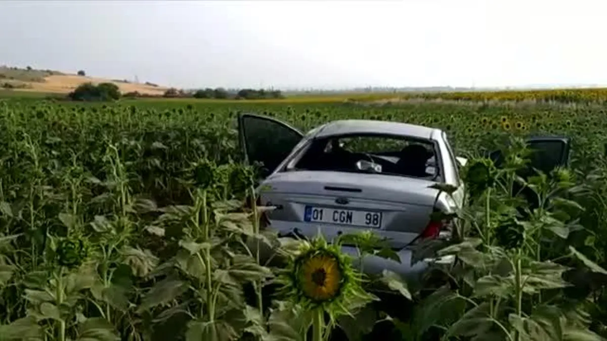 Kozan'da trafik kazasında 1 kişi yaralandı