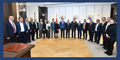 CTO Heyetinden TOBB Başkanı Sayın Hisarcıklıoğlu'na Ziyaret
