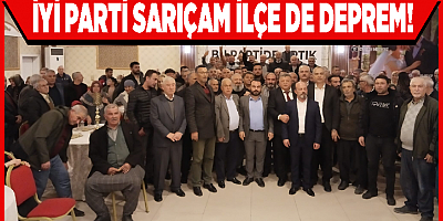 İYİ Parti Sarıçam İlçe de Ahmet Köse Depremi.
